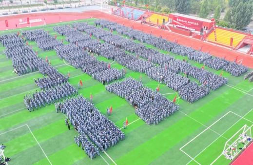 赓续红色血脉，勇担时代使命 | 洛阳科技职业学院2023级学生军训开幕！